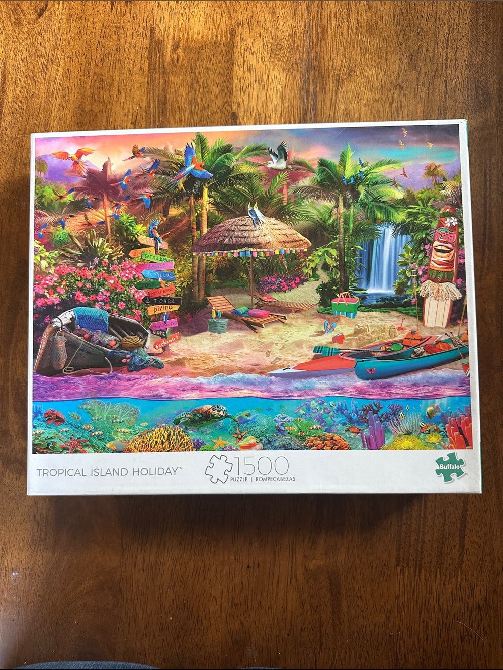 Buffalo David Bitton Tropical Island Puzzle 1500 piece